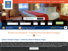 Tablet Screenshot of newportorhotel.com